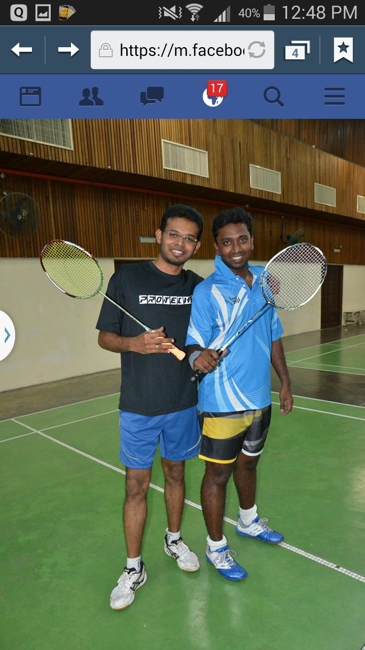 Nereshkumar — Badminton instructor in Puchong