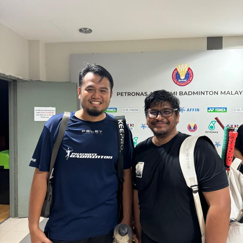 Syahrul — Badminton instructor in Ampang